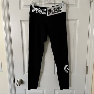 PINK High-Waisted Yoga Leggings